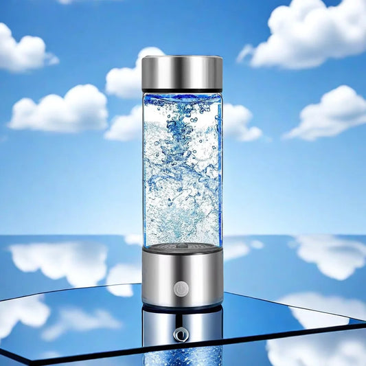 HydroX™ Hydrogen Bottle – USB Rechargeable Electrolysis Technology