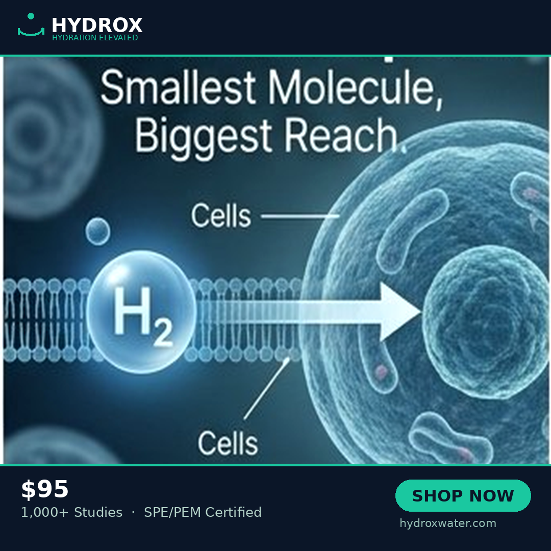 HydroX™ Hydrogen Water Generator Bottle