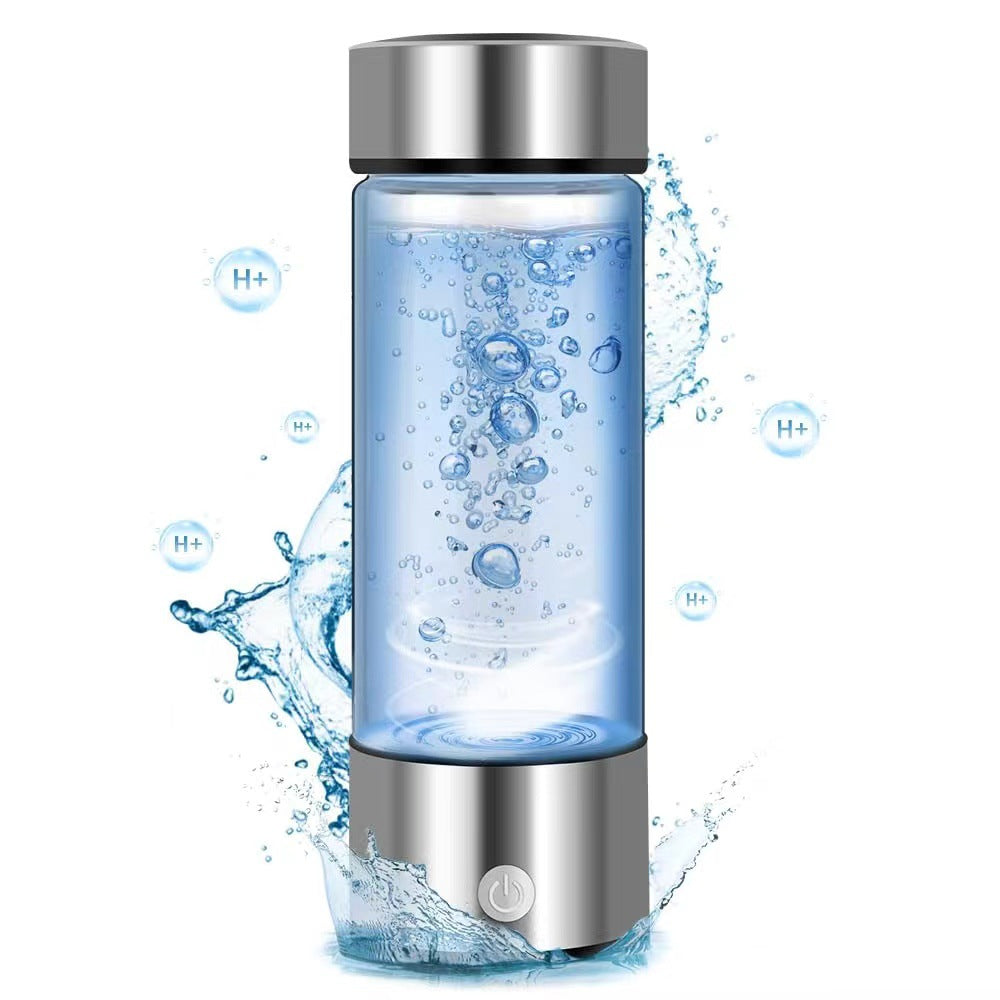 HydroX™ Portable Hydrogen Water Bottle – Borosilicate Glass