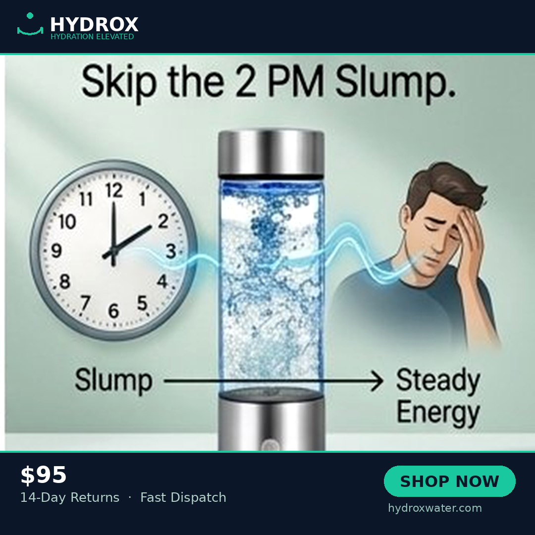 HydroX™ Hydrogen Water Generator Bottle